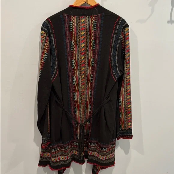 Boho Chic Multicolor Cardigan/Jacket - Picture 4 of 8